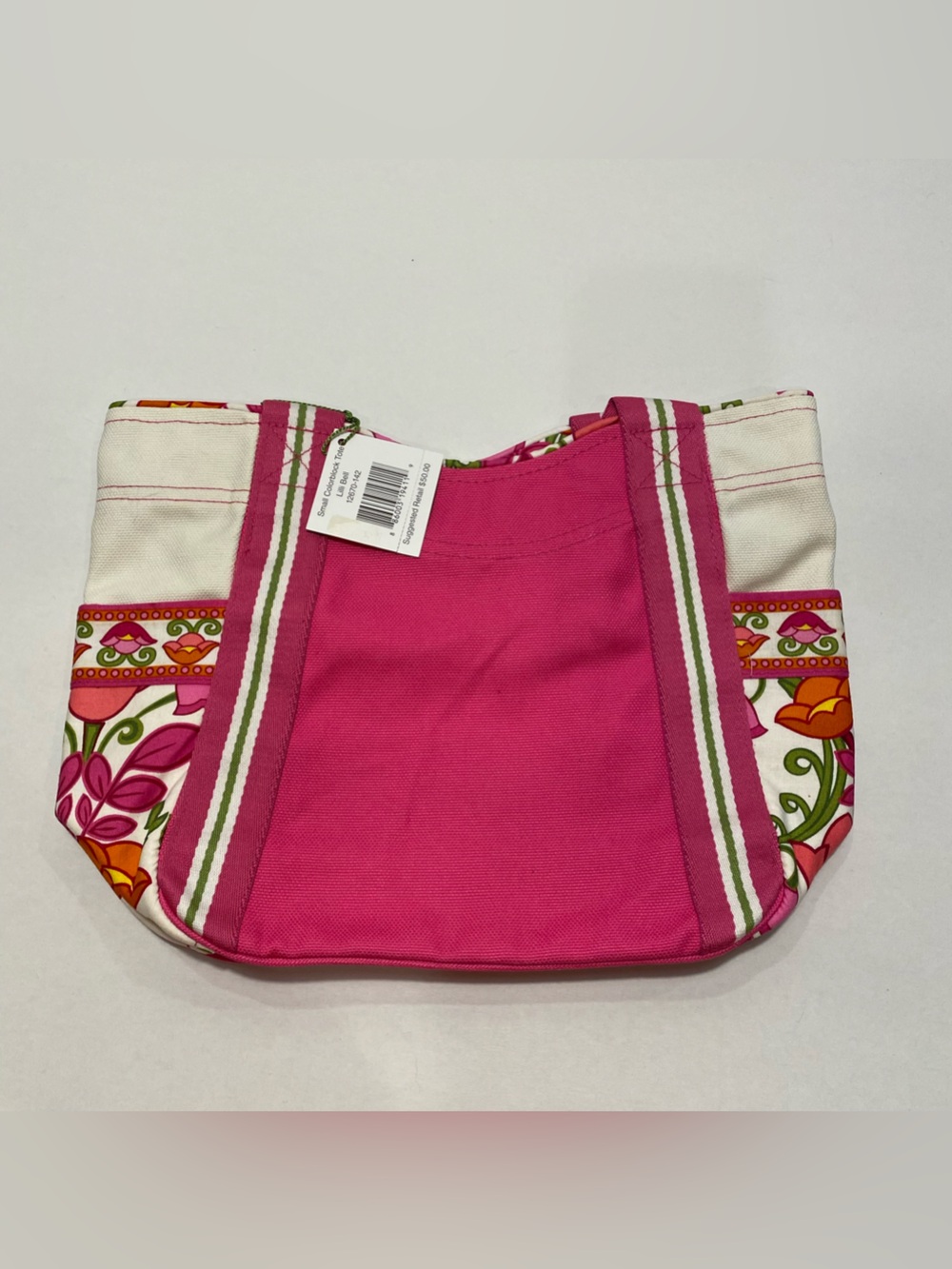 Vera Bradley Small Colorblock Tote. NWT Lilli Belle